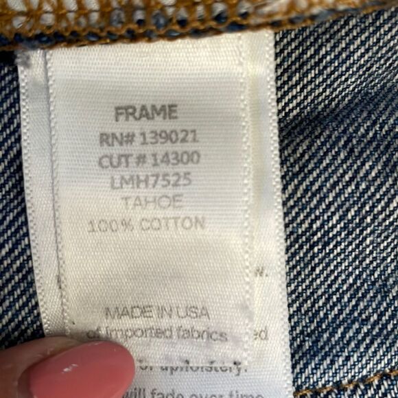Frame ~ Mens Denim ~ L’Homme ~ Straight Slim ~ Tahoe ~ Made in the USA ~ size 31 - Picture 9 of 11
